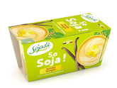 Postre BIO de soja y vainilla sin gluten (2 x 100 g) - SOJADE